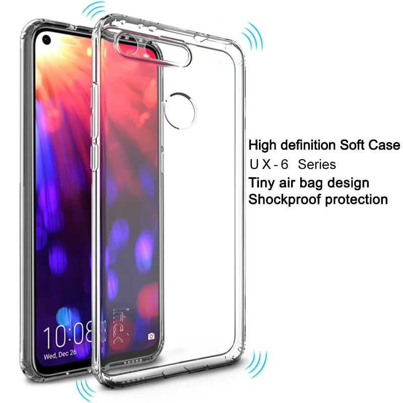 Для huawei Honor View 20 чехол IMAK UX 6 подушка безопасности стелс противоударный мягкий ТПУ