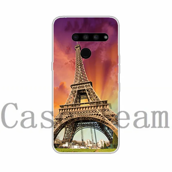 ТПУ чехол для LG G8s ThinQ мультфильм смешанные модели и дизайн |