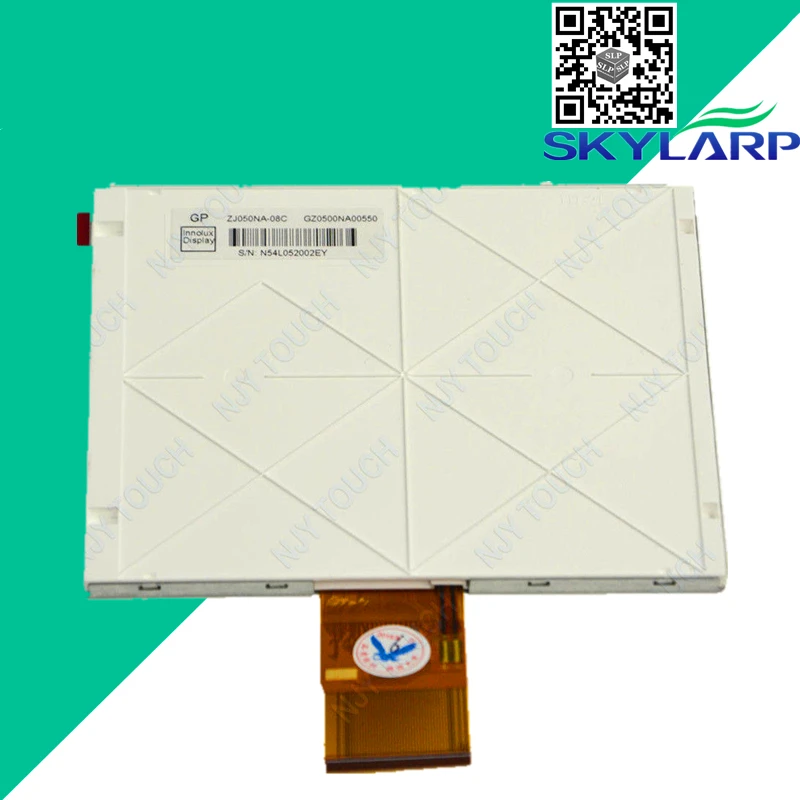 5 дюймов TFT ЖК дисплей для INNOLUX ZJ050NA 08C Разрешение: 640x480 50 контактов плюс VGA AV