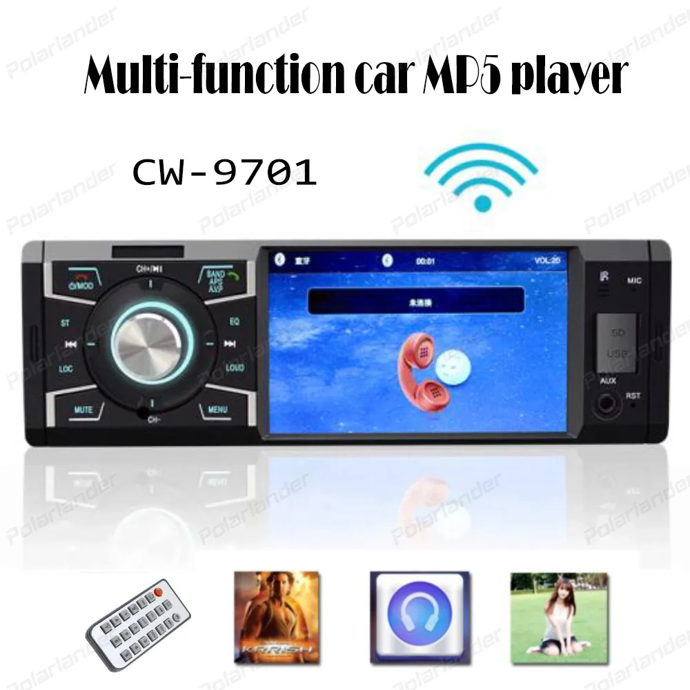 Автомобильный стерео радио Bluetooth 4-дюймовый Автомобиль Mp5 плееры пульт