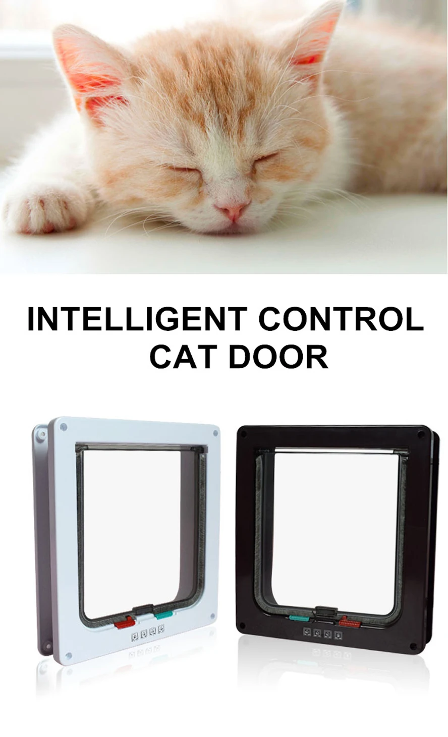 3 размера 4 способа ворота для кошек щенков собак двери с замком безопасные
