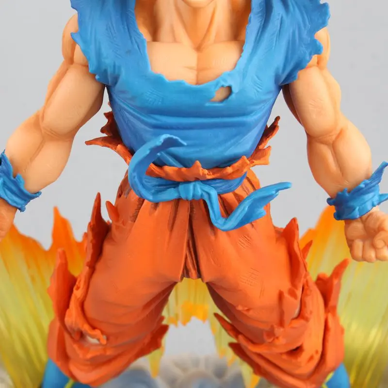 Huong аниме 23 см Драконий жемчуг Z Кисть Супер SaiYan Сон Гоку шар ПВХ фигурка игрушка