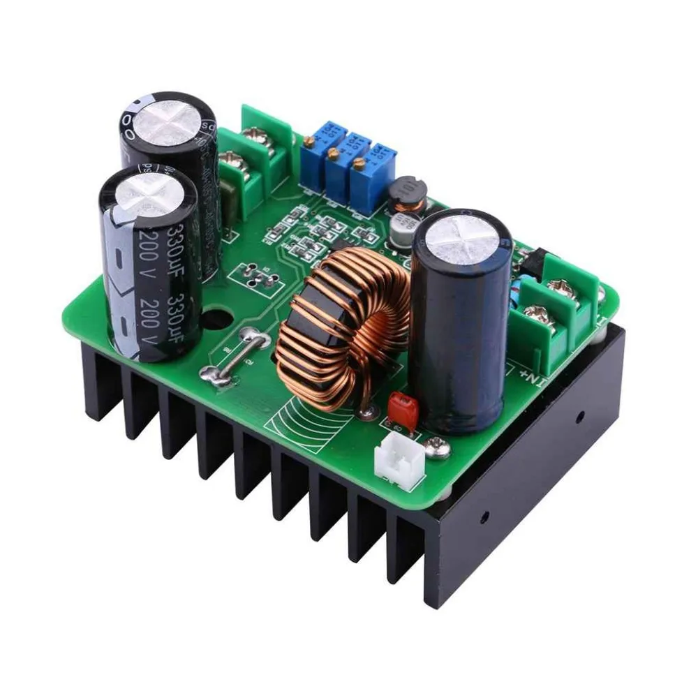 DC-DC 8V-30V/30V-60V to 12-130V Boost Module 15A 900W Continuously Adjustable Output Step Up Voltage Converter Regulator | Обустройство