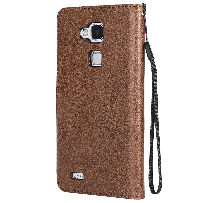 Чехол для Huawei Mate 7 роскошный кожаный чехол бумажник с откидной крышкой телефона