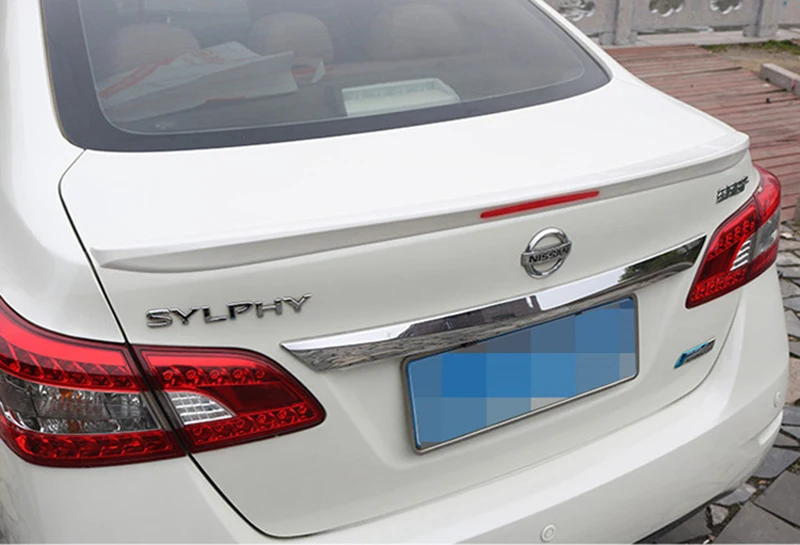 Для Nissan Sentra X Trail спойлер 2012 2013 2014 2015 авто украшение в виде хвостового крыла ABS