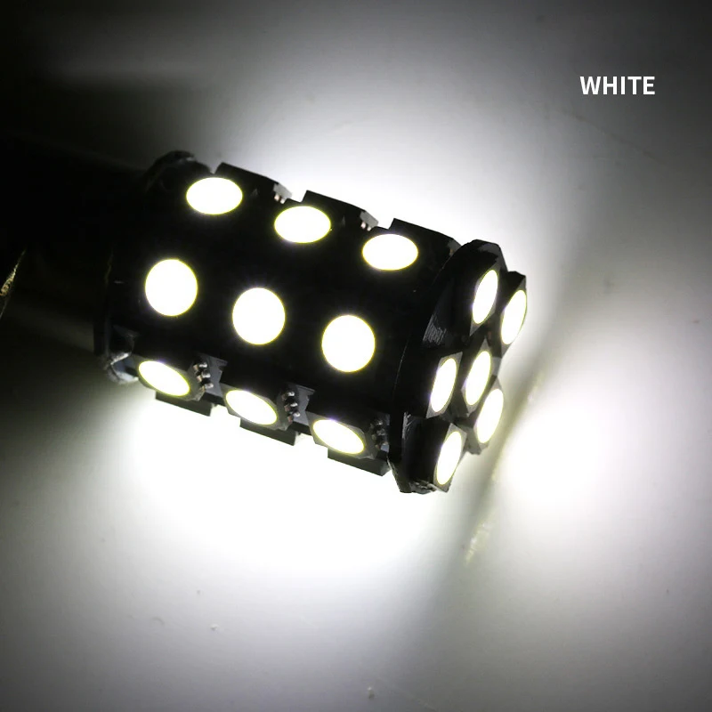 1 шт. автомобиля 1156 Led белый BA15S Led фонарь стоп-сигнала P21W светодиодных фар для авто тормоз заднего хода указатели поворота, сигнализирующий Фонарь лампы 12 V