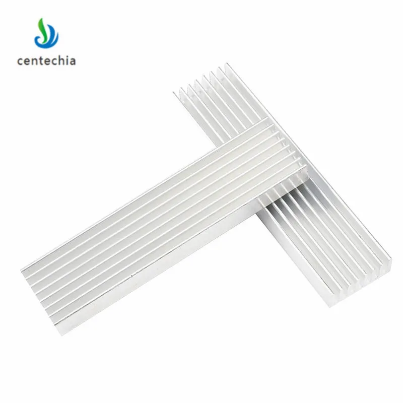 Алюминиевый радиатор Centechia 100*25*10 мм охлаждения кулер расширитель DIY процессор