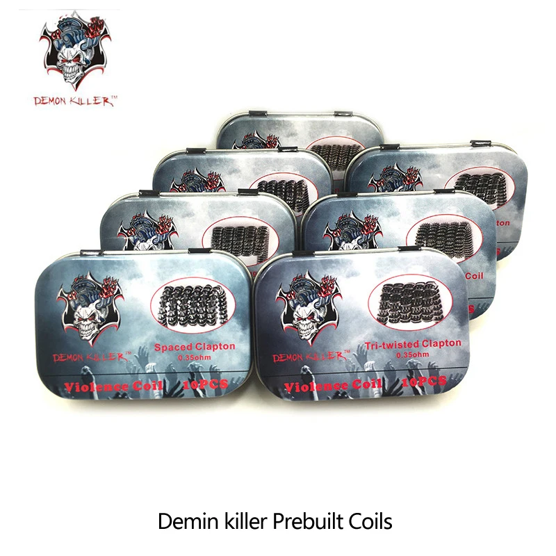 Demon Killer проволока готовые катушки Clapton Alien V2 Tsuka скользящий степлер расплавленный
