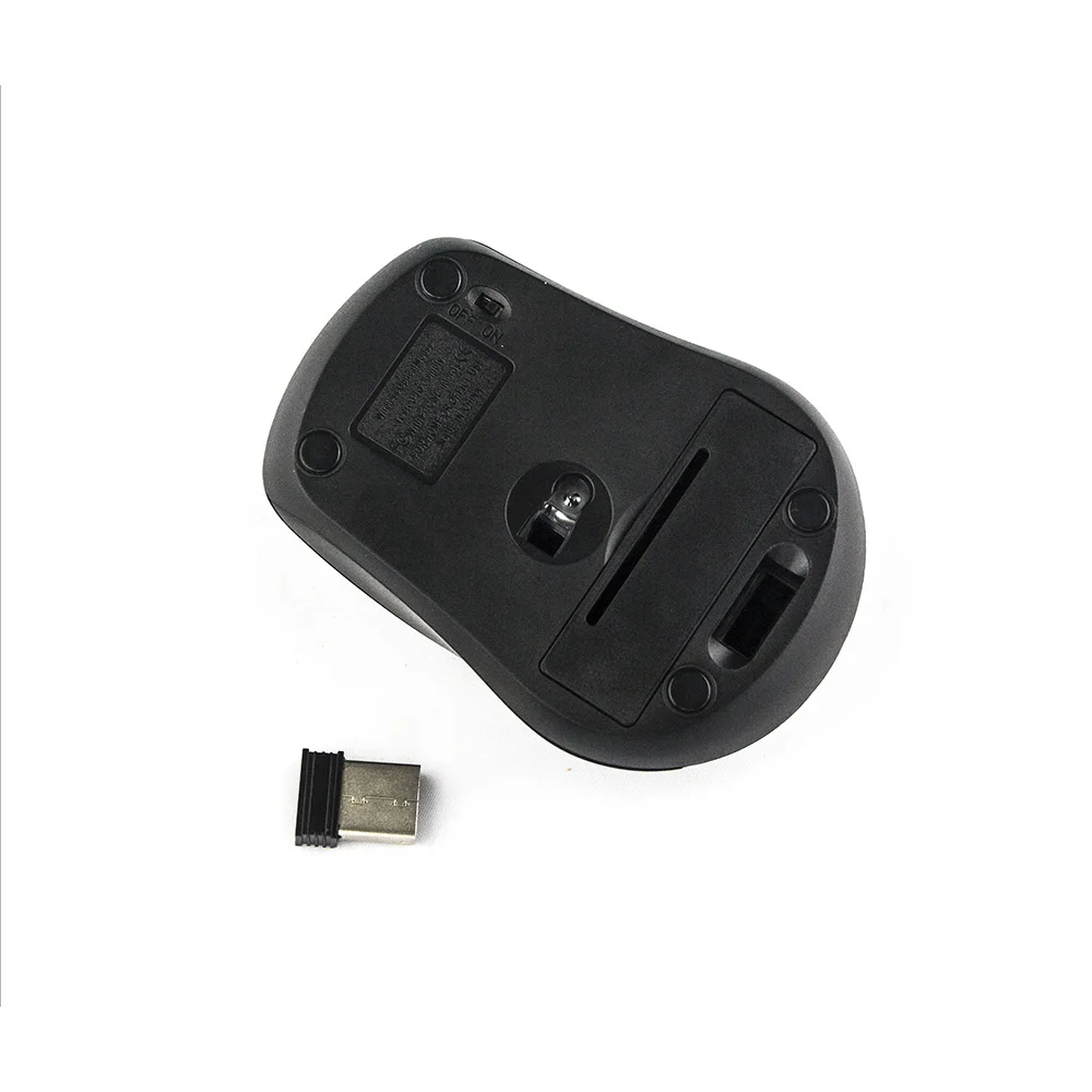 VONTAR Профессиональный 2 4 ГГц тонкий USB оптическая беспроводная миниатюрная usb мышь