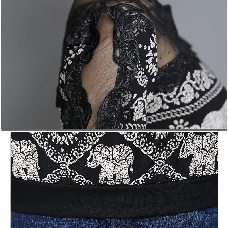 Lace striped Print Backless T Shirts 2021 Sexy O-Neck tee shirt femme Hollow out Short sleeve TShirts Women Diamonds Black Tops | Женская