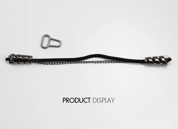 Металлический черный пистолет пошив костюма застежка молния 30 шт./LT24|slider case for