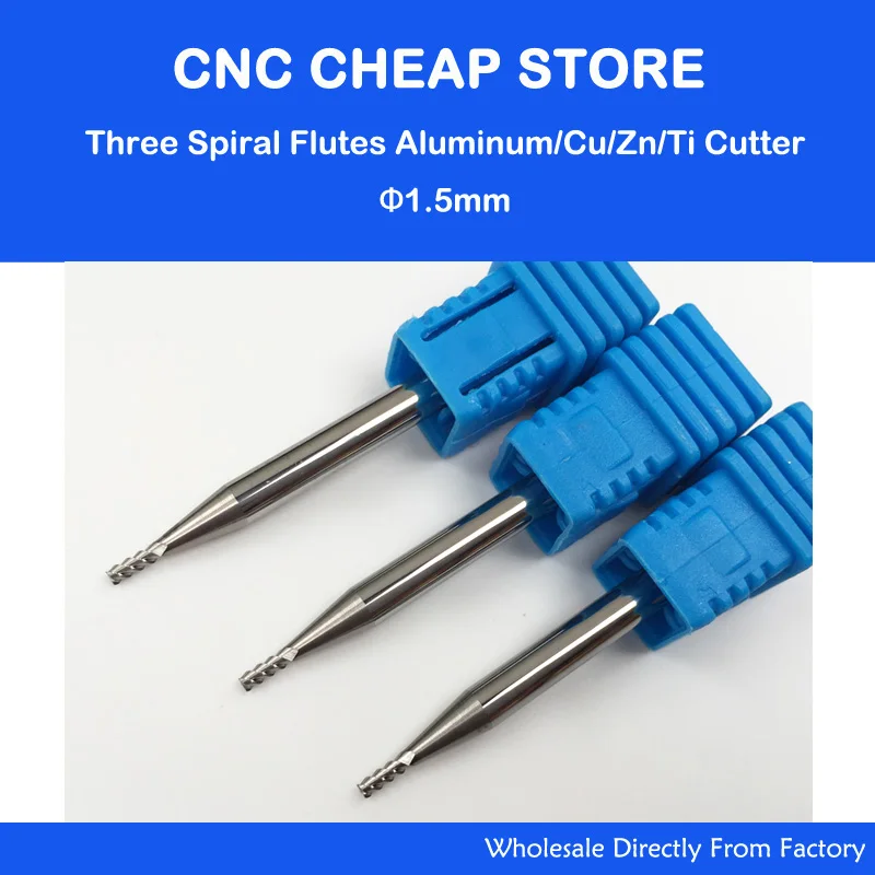 5 шт. HRC55 1,5 мм 3 канавки для фрезы из карбида алюминия L50 мм 4*1,5*4*50 мм 55hrc 3F ЧПУ концевые резцы для фрезы