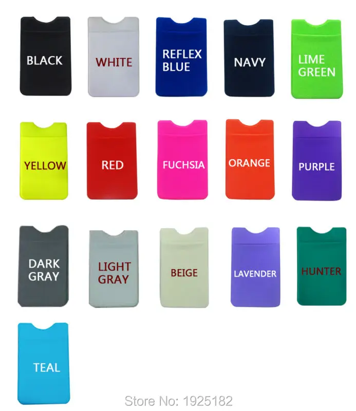 25ps волшебный эластичный лайкровый Чехол-бумажник для сотового телефона