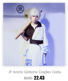 JP Аниме маскарадный костюм Gintama маскарадный костюм для взрослых костюм Саката гинтоки костюмы для продажи
