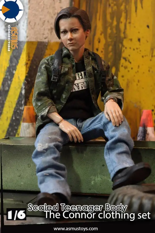 Игрушки Асмус ASCNR 1/6 T800 Terminator 2 T2 Тинейджер тело и Коннор комплект одежды для 1" Коллекционная Фигурка DIY