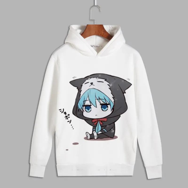 Худи унисекс флисовое без корзины с принтом|kuroko no basket cosplay|kagami taigakuroko |