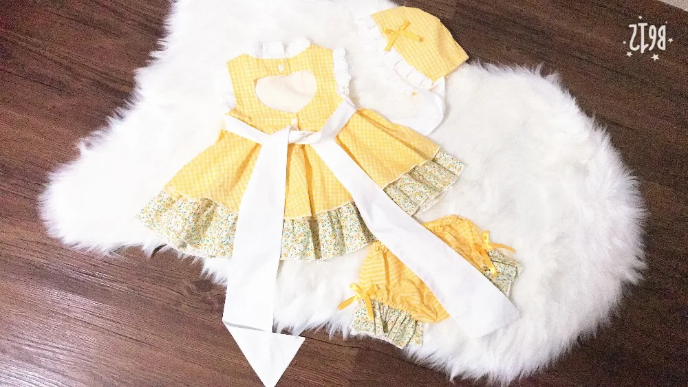 3 шт. весенне-летнее платье в клетку для девочек | Детская одежда и обувь