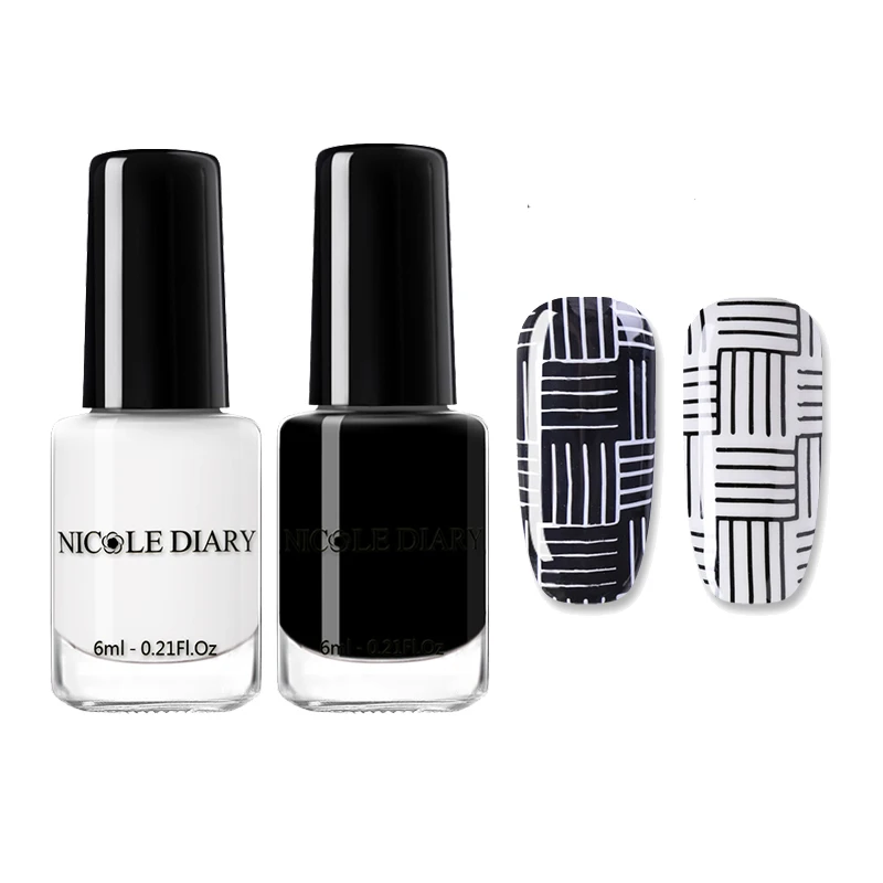 set 39 NICOLE дневник стемпинг ногтей покрытие штамп шаблоны набор мраморный Flowder изображения печатные пластины Комплект ногтей лак трафарет - Цвет: set 39