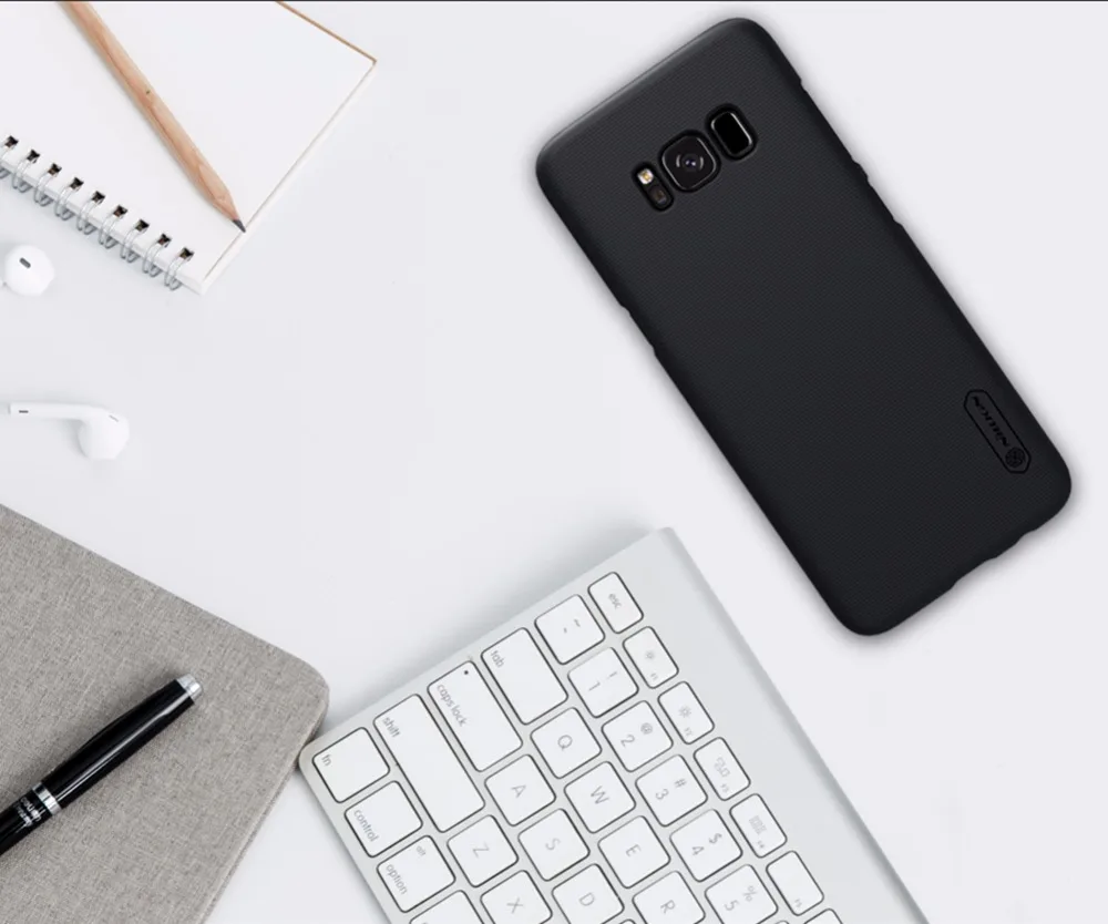 Чехол для samsung Galaxy S8 Plus, матовый чехол Nillkin, Жесткий ПК Пластиковый Чехол для задней панели телефона s для samsung S8, Nilkin Capa