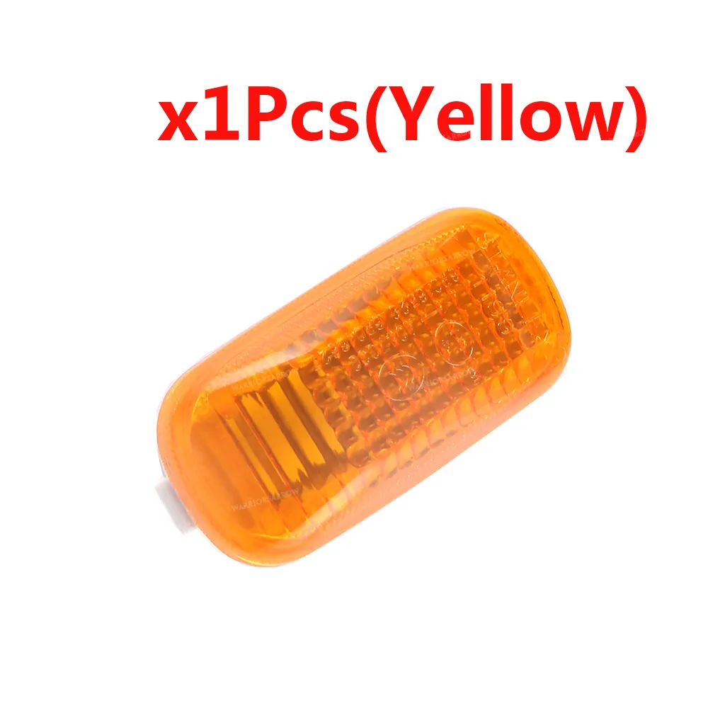 1Pcs(Yellow) Светильник указателя поворота, корпус, крышка крыла, боковая лампа для Honda Civic City Stream Odyssey CR-V FIT JAZZ 34301-S5H-T02 34301-S5A-013 - Испускаемый цвет: 1Pcs(Yellow)