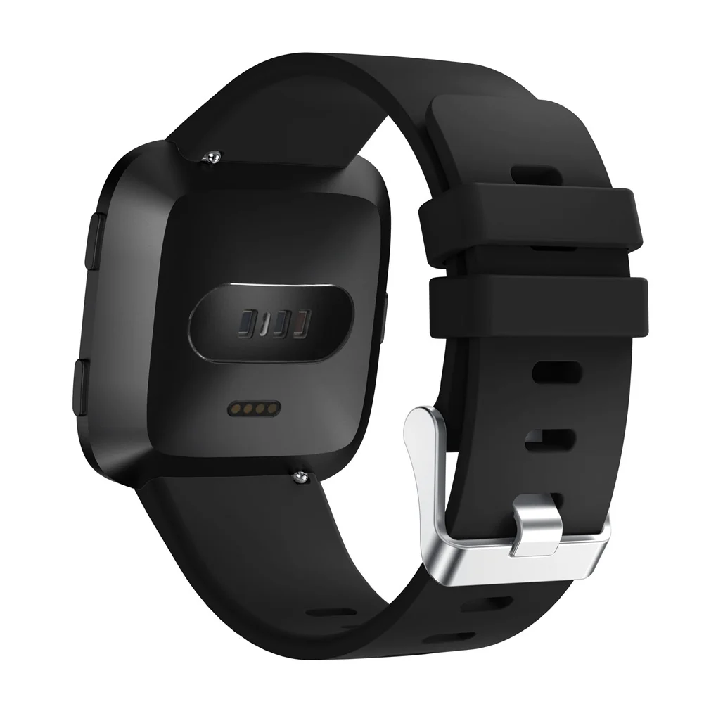 Ремешок для часов Fitbit Versa сменный ремешок наручных силиконовый застежка умный