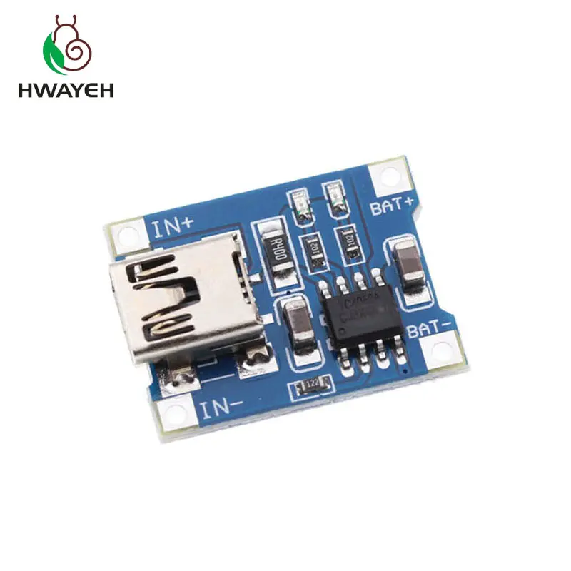 Зарядная плата TP4056 5 в Mini USB 1A зарядная модуль зарядного устройства шт. |