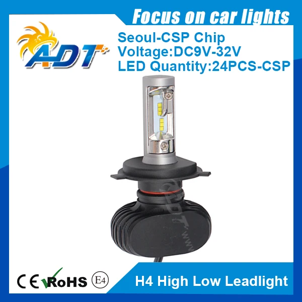 Однолучевая светодиодная противотуманная фара H7 для Volvo C70 DC9V-32V Se-oul-CSP 4000LM 6000K Feb-98/