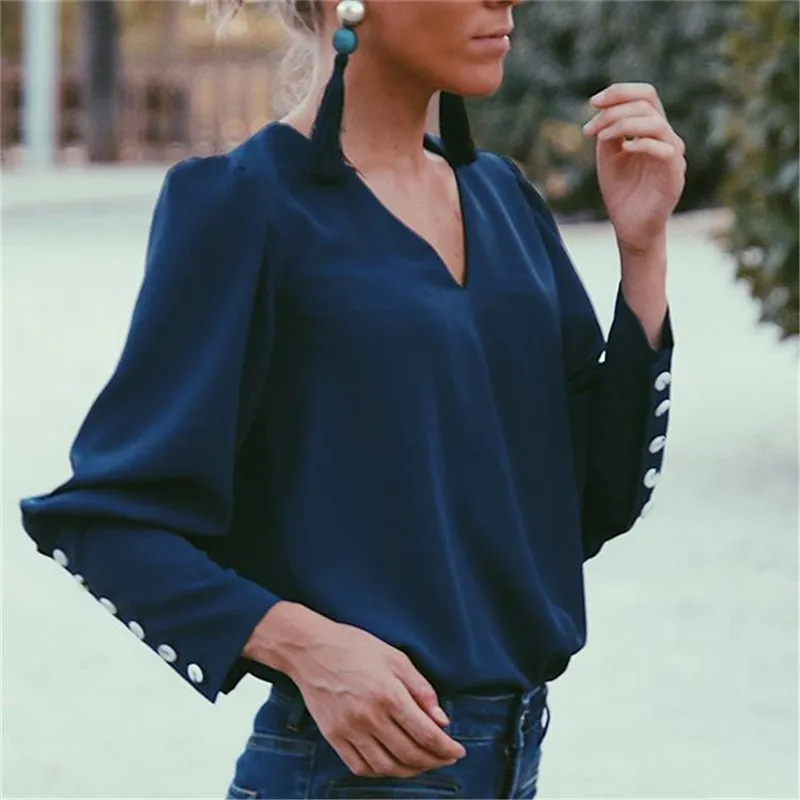 Блузка женская летняя с длинным рукавом|Блузки| |