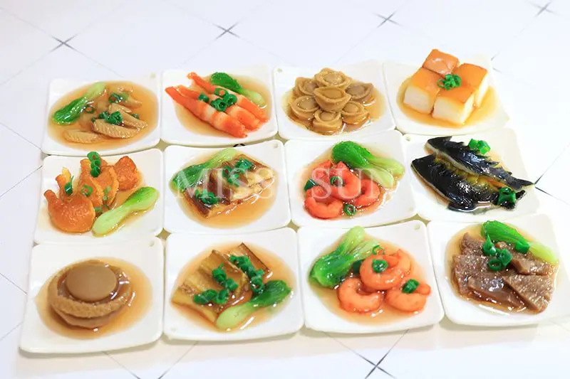 Миниатюрный Кукольный домик 2 шт. 1/6 шкал китайская тарелка для кукольного домика
