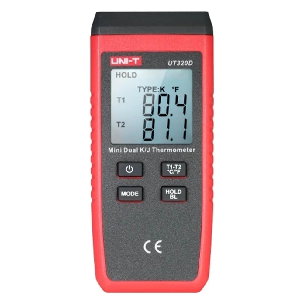 UNI-T UT320A UT320D термометр термопара один Шанель двойной Chanel K/J MAX1300C ЖК-подсветка |