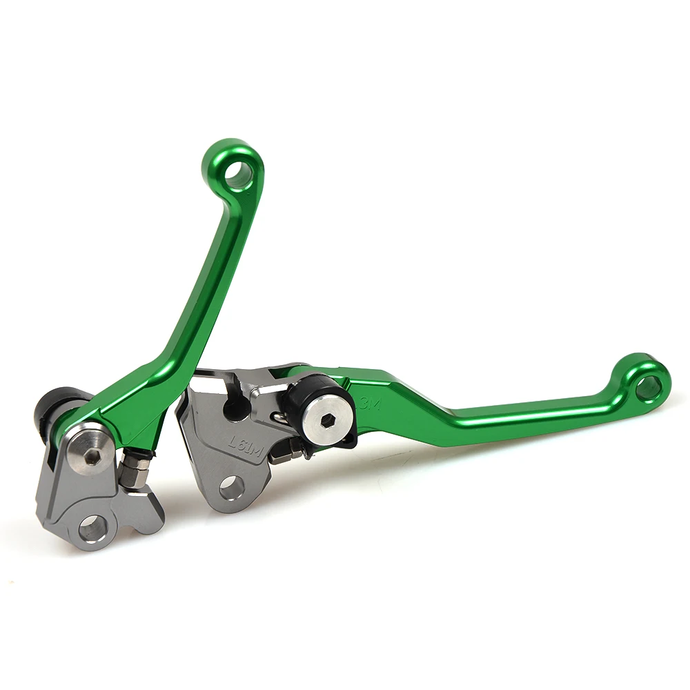 Поворотные Рычаги сцепления тормоза с ЧПУ для питбайка ручка ручного Kawasaki KLX125 D