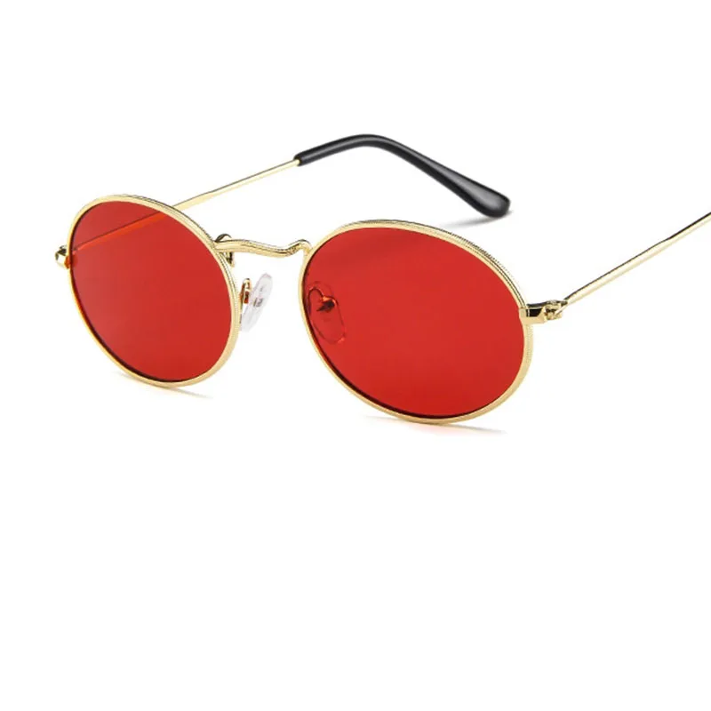 Модные Овальные Солнцезащитные очки женские брендовые дизайнерские маленькие в