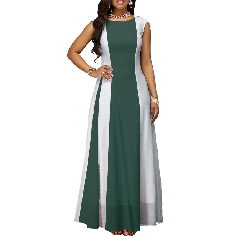 Платье-макси Laughido длинное платье большого размера из шифона для вечеринок |