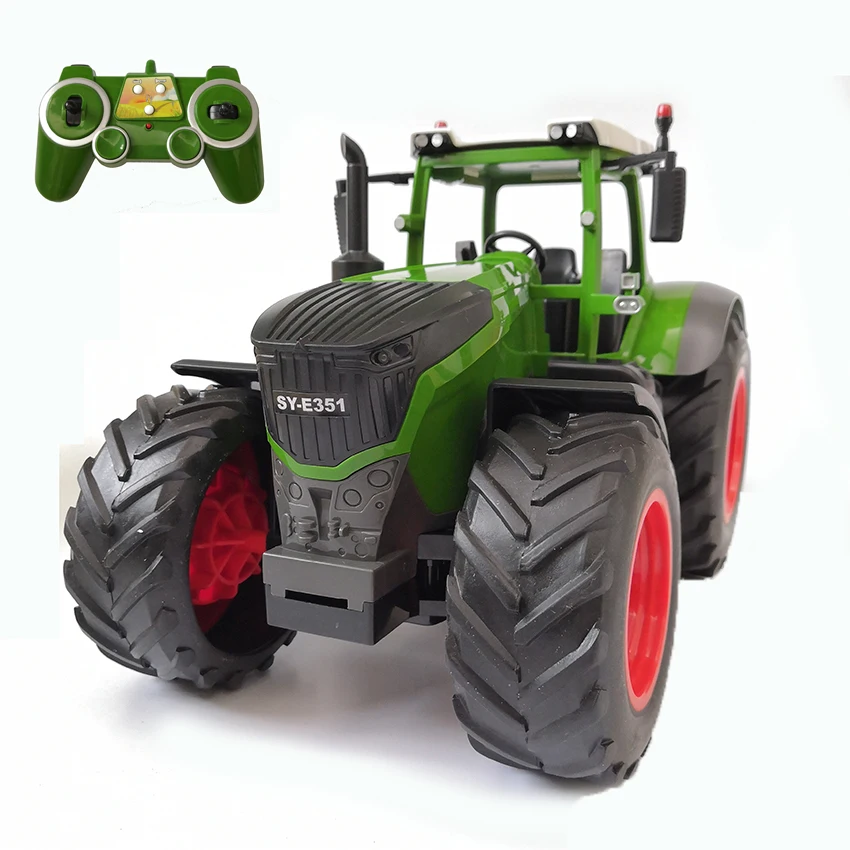 2 4G RC фермерский трактор грузовик с дистанционным управлением трейлер