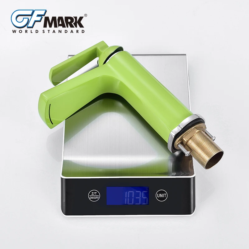 GFmark современный разноцветный хром смеситель для водопада латунный Смеситель