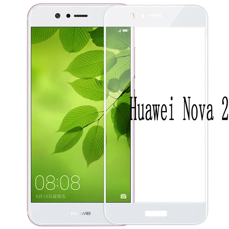 2 шт. для huawei Y7 Prime Enjoy 7 Nova Plus Honor 6A полное покрытие закаленное стекло оригинальная 9H