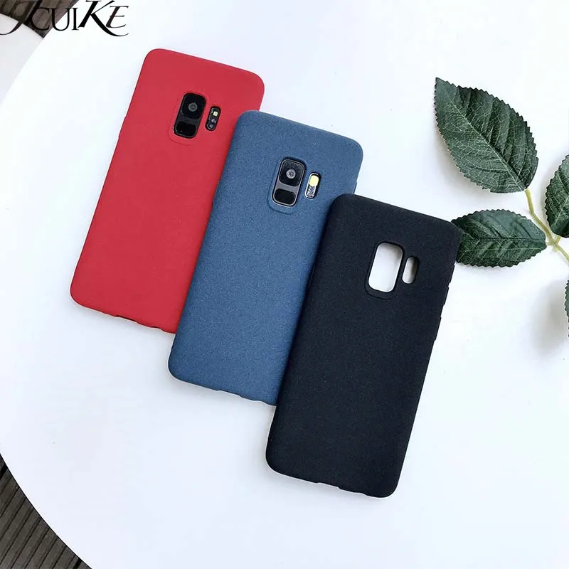 Роскошные лак матовый чехол для телефона samsung S8 плюс Примечание 8 S9 примечание 9