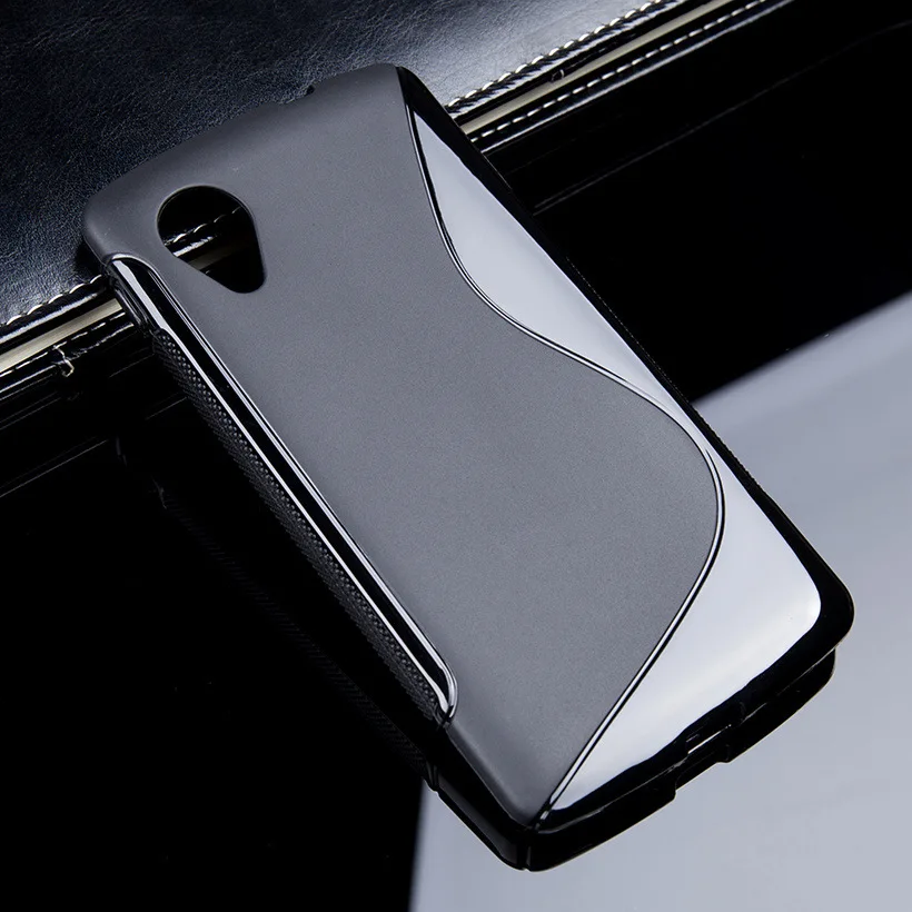 500 шт./лот S LINE TPU силиконовый резиновый чехол матовый для телефона LG K8 K350N K350DS