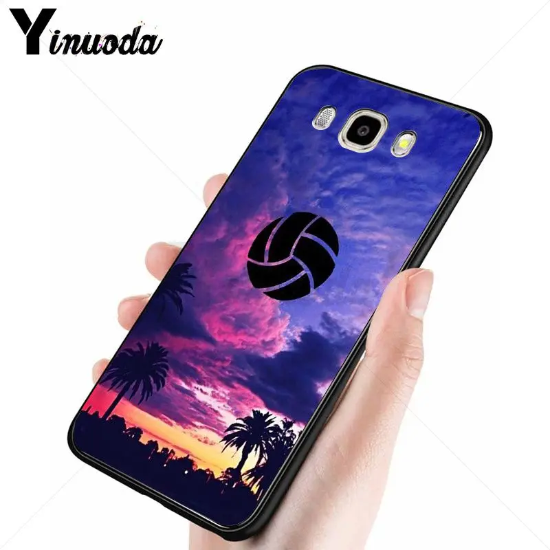Yinuoda люблю волейбол спортивный чехол для телефона samsung Galaxy j7 prime j8 j2 j4plus j6plus 2018