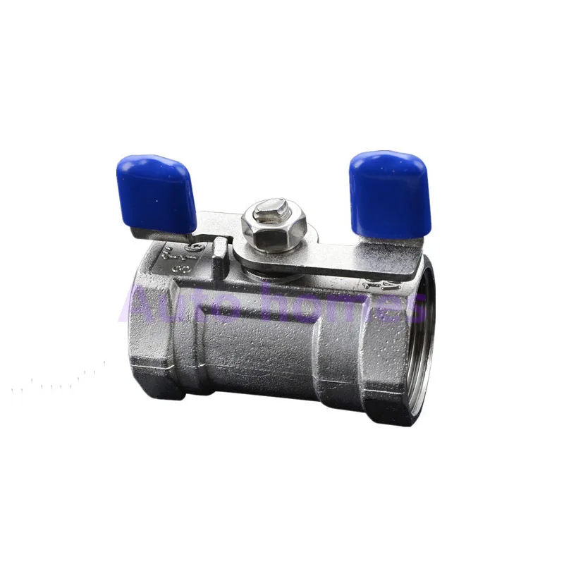 2 ходовой шаровой клапан из нержавеющей стали SS304 бабочка маленький 1/4 3/8 1/2 3/4 1