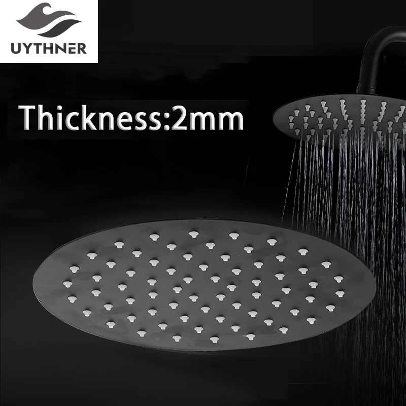 Uythner Бесплатная доставка 8 дюймов новая твердая латунная Хрустальная душевая