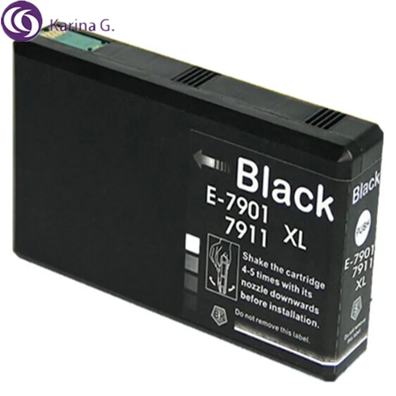 T7911 T7901 T7901-T7904 T7911-T7914 Совместимый картридж для Epson WorkForce Pro WF-4630DWF 4640DTWF 5110DW и т. Д. |