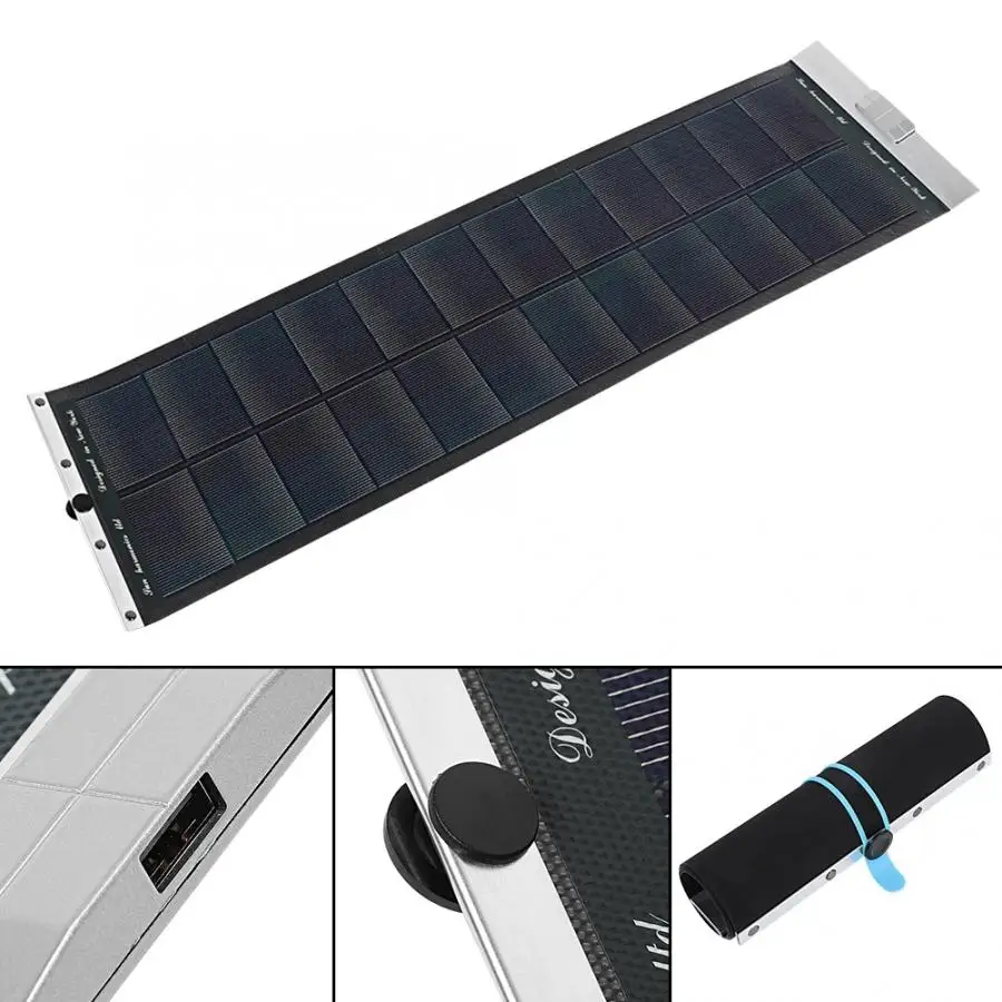 Внешний 10 Вт USB-порт портативная солнечная панель вращающаяся складная