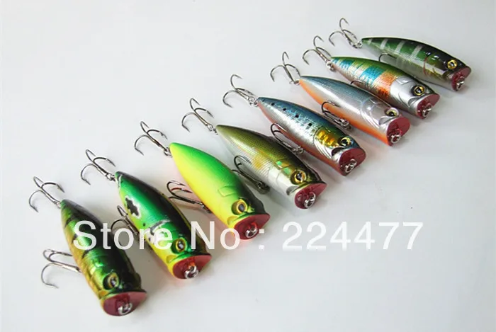 

8g/5.5cm Floating Type Poper Lure Fishing tackle With Chinese Hook