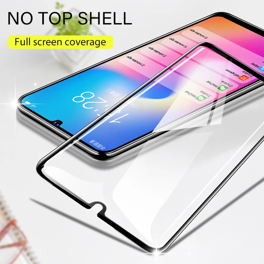 20D полное клеевое покрытие защитное закаленное стекло для Huawei Honor 8X View 20 Nova 4 3 20i P