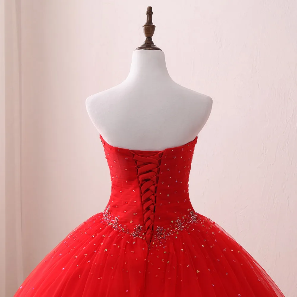 Mingli Tengda платья ручной работы для Quinceanera с бисером роскошное бальное платье