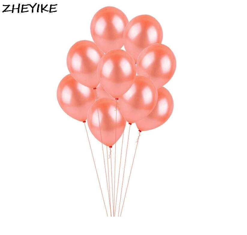 ZHEYIKE 1 шт. Ballonnen Bruiloft розовые золотые воздушные шары Свадебные балоны на день
