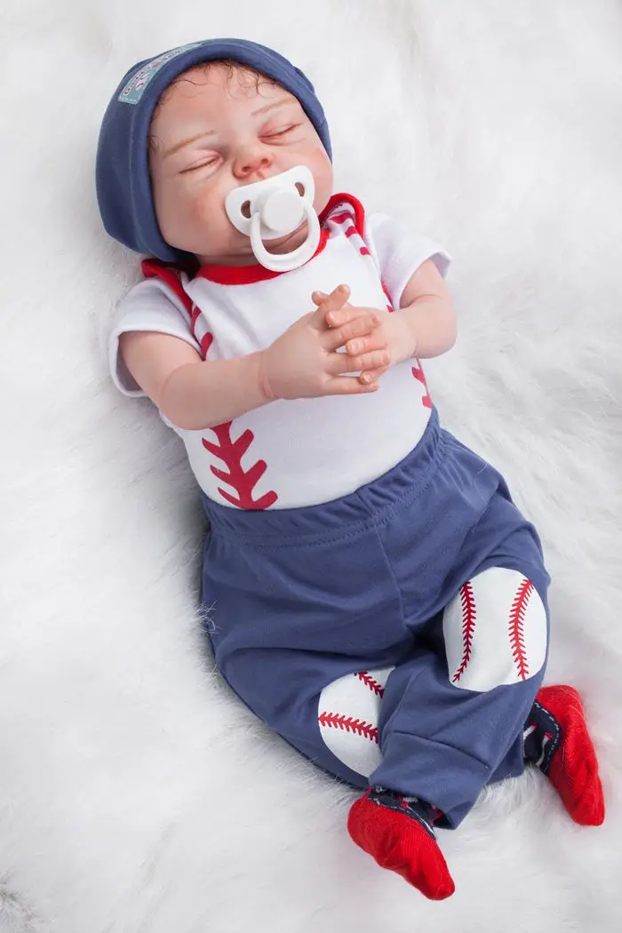 Кукла реборн Мягкая силиконовая Реалистичная детская игрушка для девочек