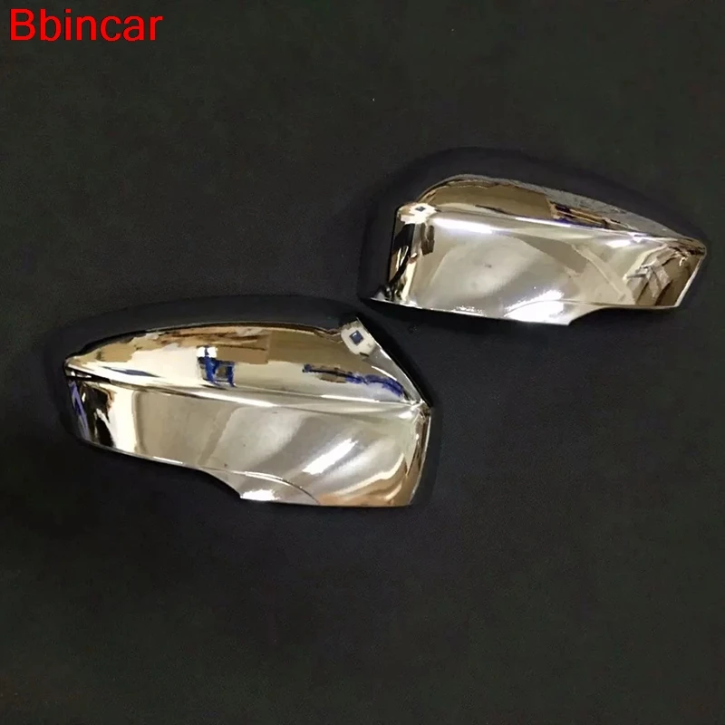

Bbincar For Mitsubishi Eclipse Cross 2018 Exterior Accessories Side Wing Fender Rearview Door Mirror Trim ABS Chrome Glossy