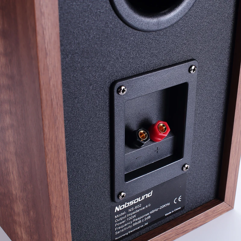 Nobsound ns-602 дерево 100 Вт 1 пара 6.5 дюйм(ов) книжная полка Колонки 2.0 HIFI колонки звук